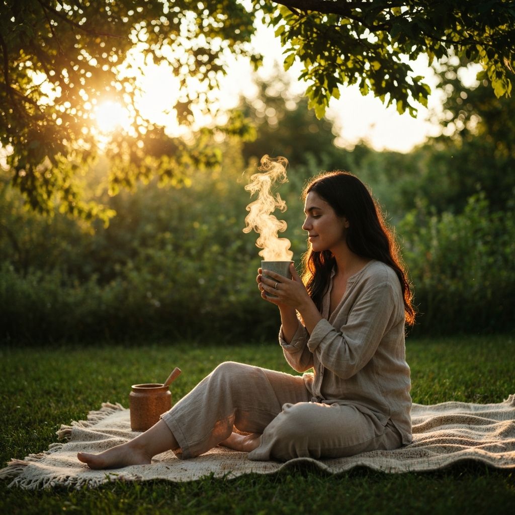 Abendroutine und Entspannung